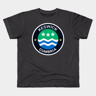 Keswick - Cumbria Flag Kids T-Shirt